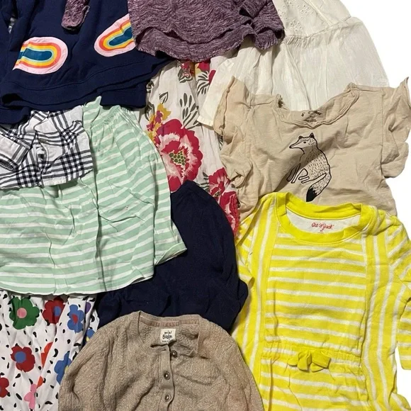 Girls Size 5/5T Mixed Clothing Starter Pack Bundle, About 12-20 Items - Picture 3 of 15